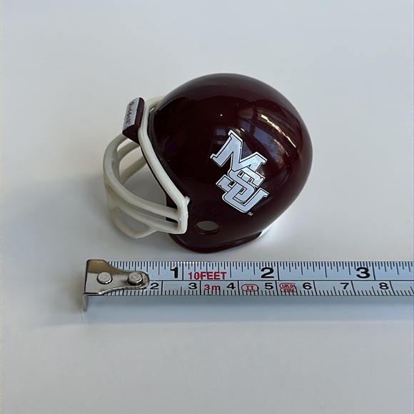 Mississippi State Bulldogs Vintage NCAA Pocket Pro Mini Riddell Football Helmet - Picture 6 of 6